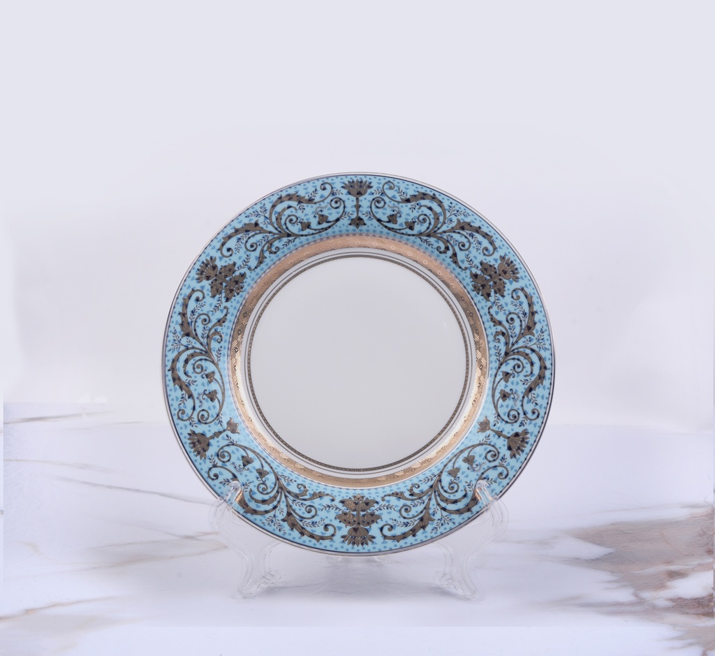 A 77 -piece porcelain dinner set