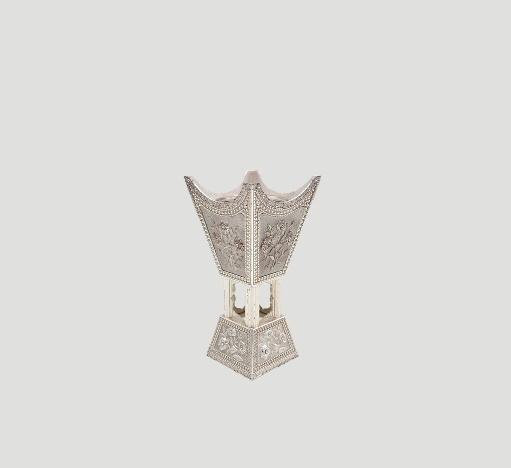 Silver incense burner