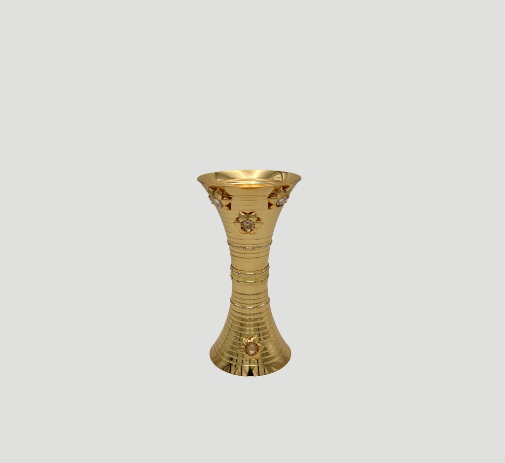 Golden incense burner