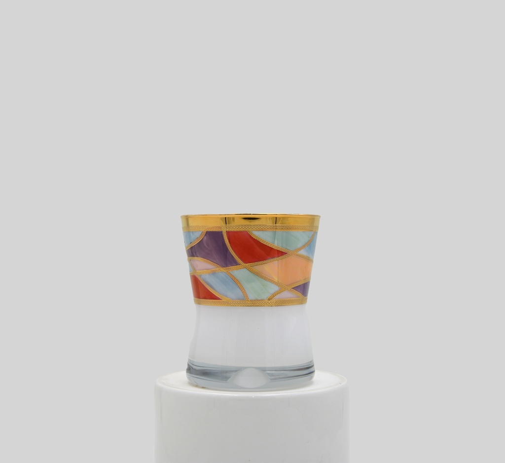 Crystal milk cups