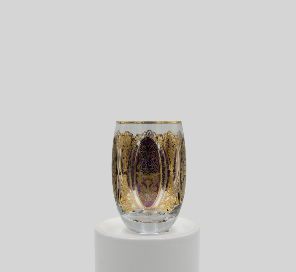 Crystal juice glasses