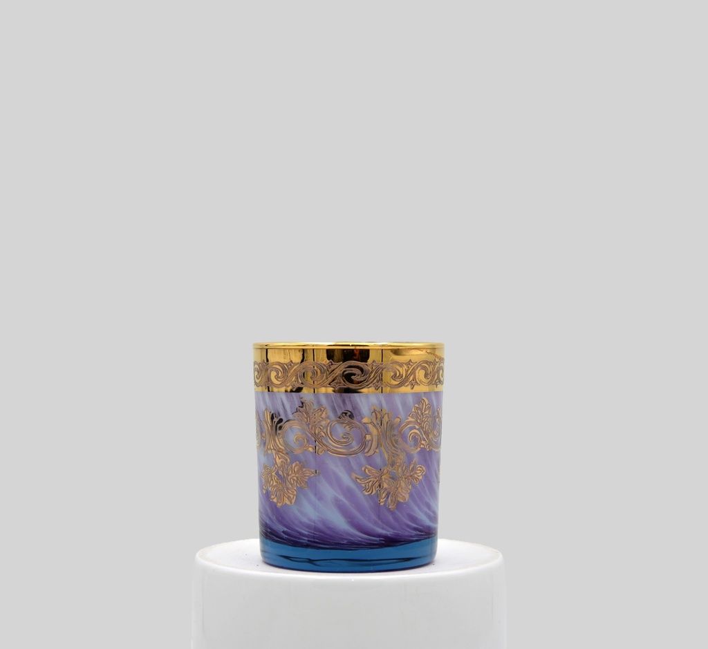 Crystal juice glasses
