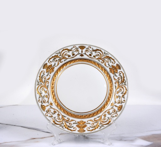 [AL 43- 1 77 PC] A 77 -piece porcelain dinner set