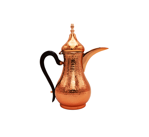 [CP 5035 H 13" HAMMERED W] Arabic coffee pot (copper)