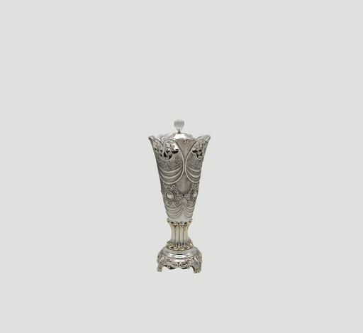 [NO 109-Q-16677] Silver incense burner