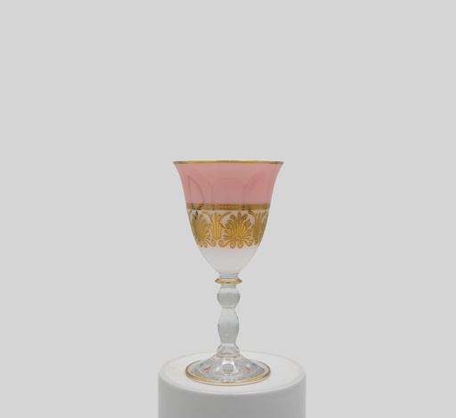 [G-296-Z-WH-97] Juice glasses with a base