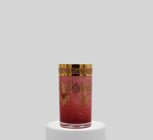 [NO.2262  PINK-G] Crystal water glasses