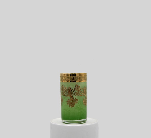 [NO.2264L-GRN-G] كاسات ماء كرستال 