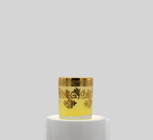 [NO.2275 YELLOW-G] Crystal juice glasses