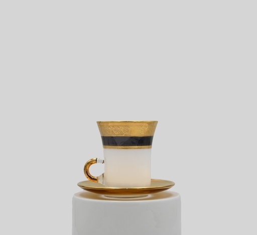 [NO.2235-YL] Tea cups with plates