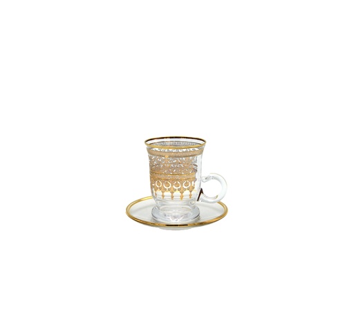 [G-266-1-Z-35-11] tea cups with saucers