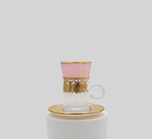 [G-296-Z-WH-35-12] tea cups with saucers