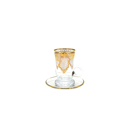 [G-234-Z-35-12] tea cups with saucers