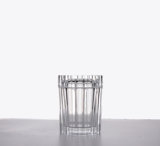 [NO.240530 CLEAR] Long lines crystal bowl